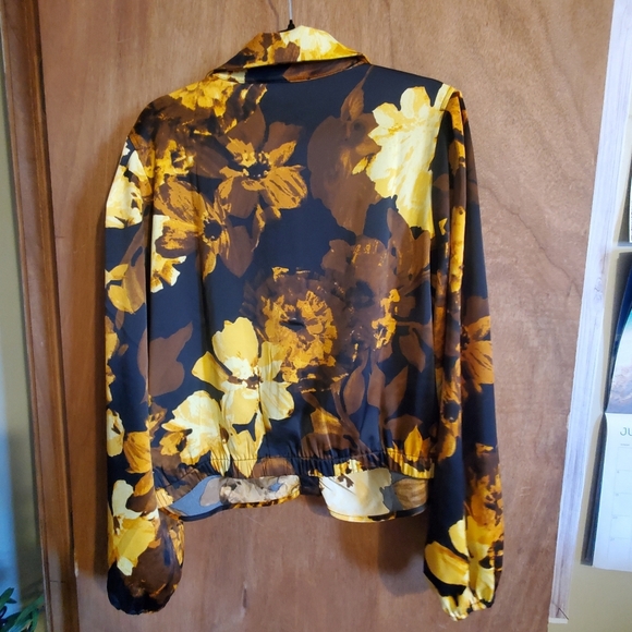 C WONDER BY CHRISTIAN SIRIANO GEORGETTE BUTTON BLOUSE. XL.NWOT - Picture 9 of 10